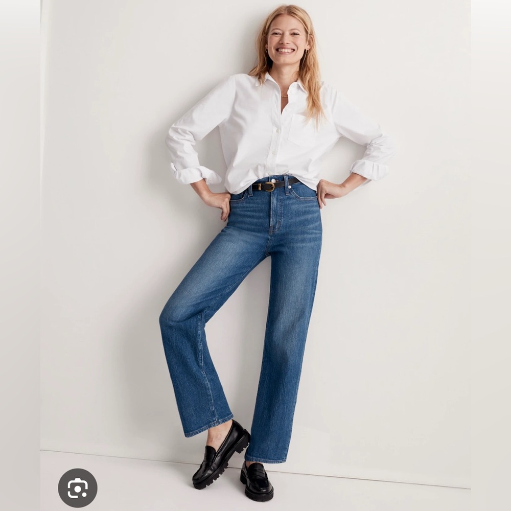 Madewell Perfect Vintage Wide Leg Jeans
